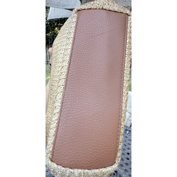 Anne Klein Classic Pocket Tote Bag With Leather Handles - Picture 6 of 7